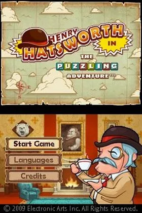 Henry Hatsworth in the Puzzling Adventure (USA) (En,Fr,De,Es,It) screen shot title